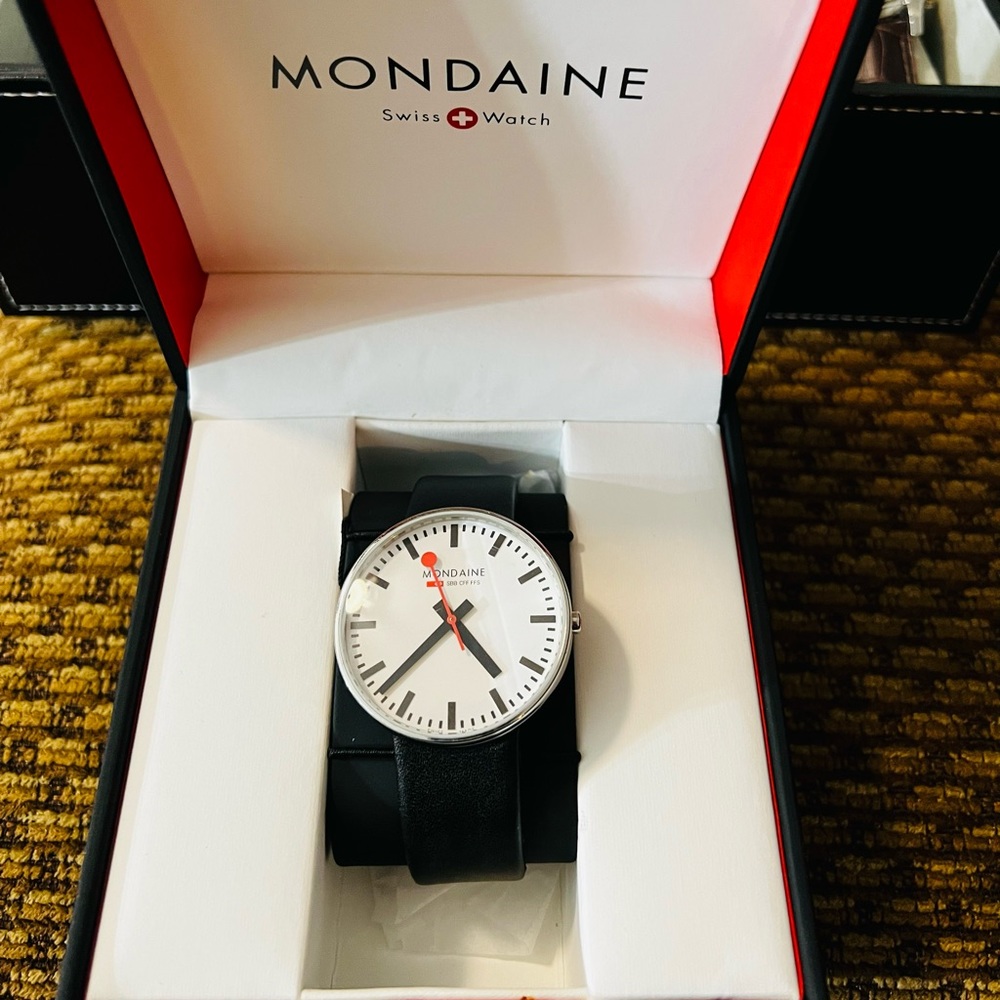 Unisex Mondaine Watch.